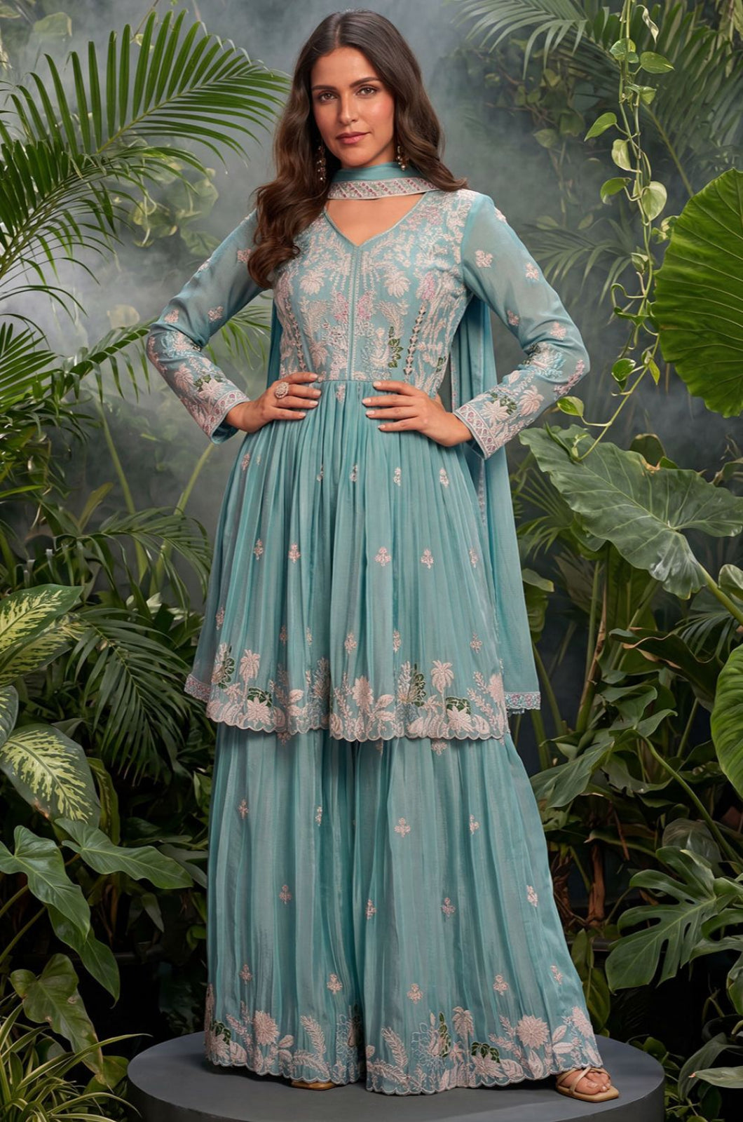 Blue Other Salwar Kameez - SFEDC32102R