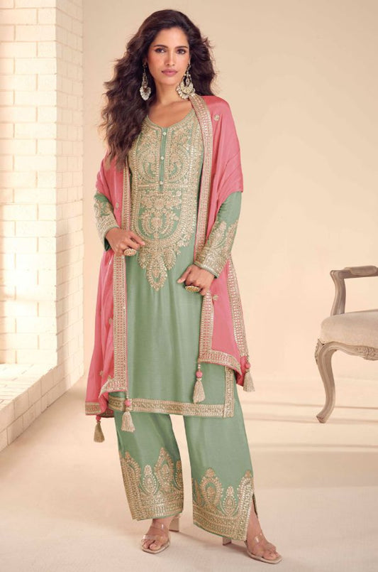Green Other Salwar Kameez - SFYS174001R