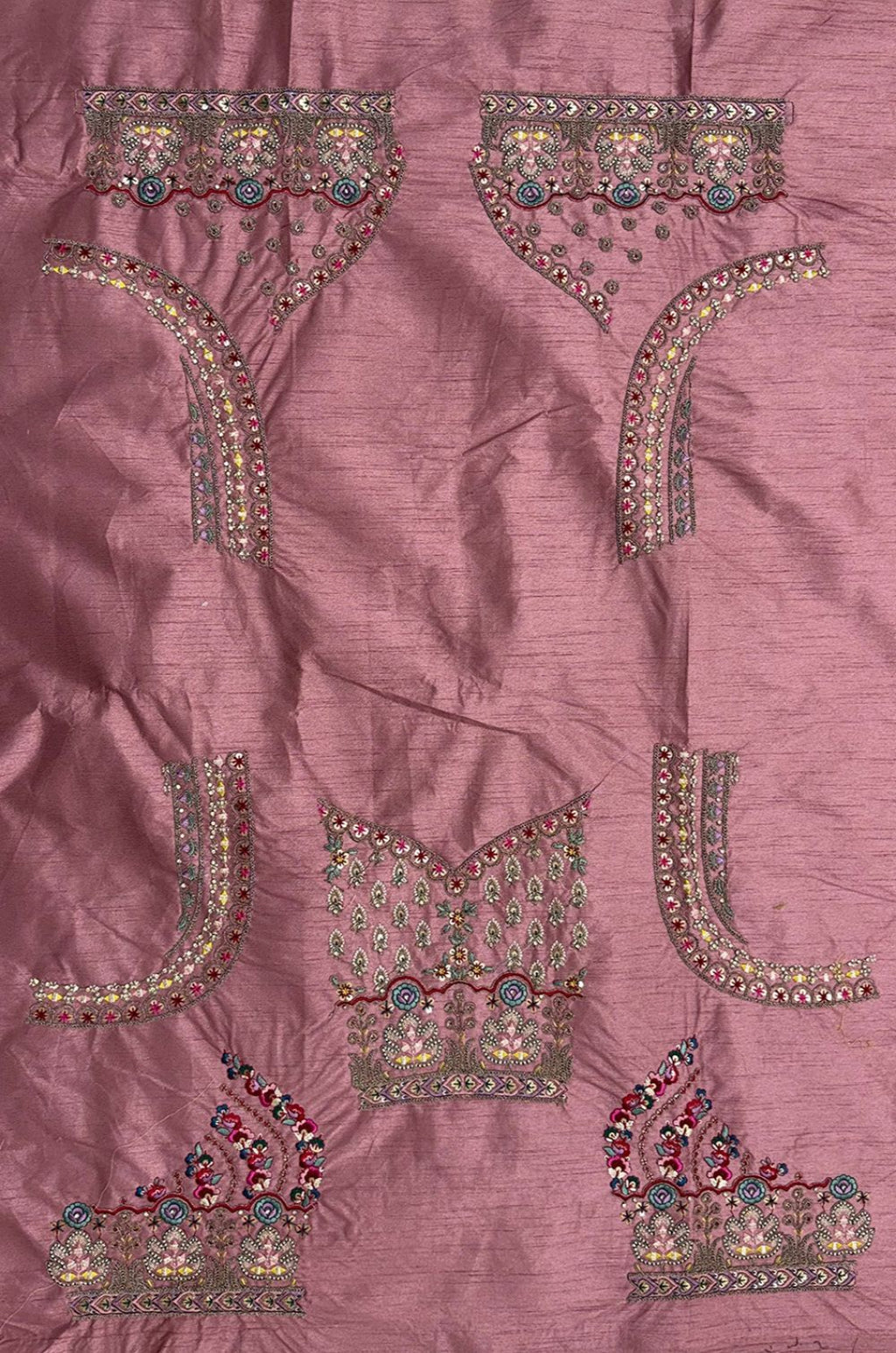 Firozi Silk Lehenga Choli - SFANJ3460