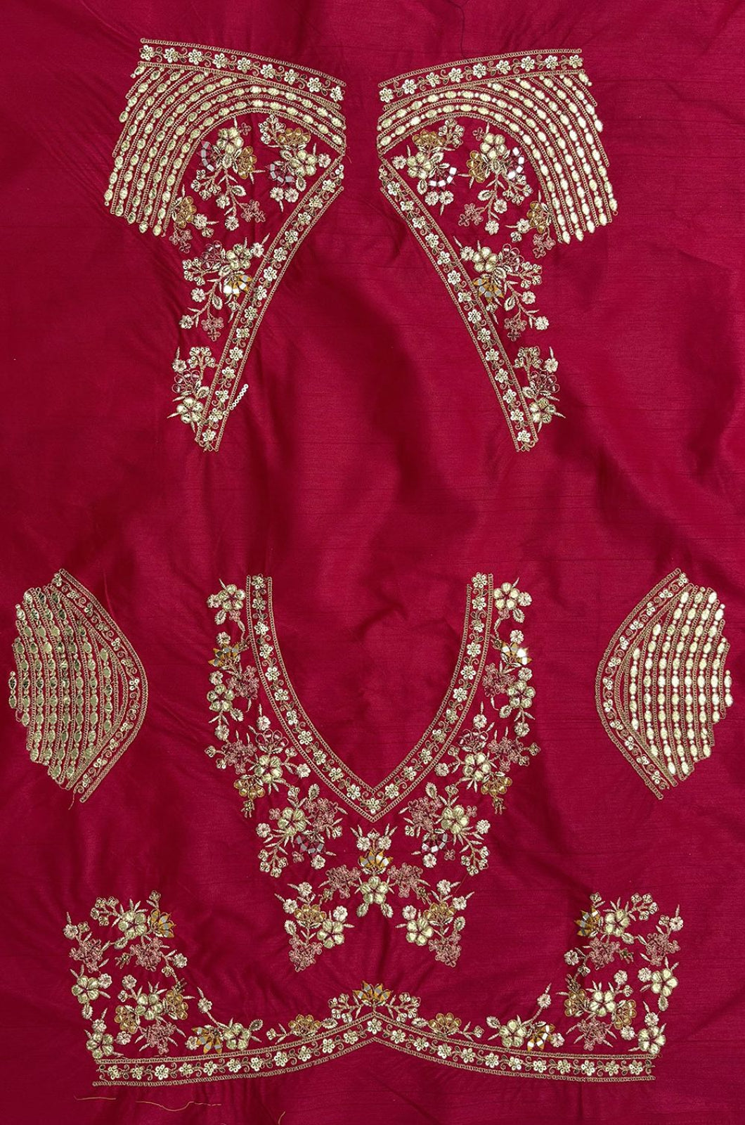 Yellow Silk Lehenga Choli - SFANJ3459