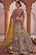 Pink Silk Lehenga Choli - SFANJ3429R