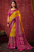 Yellow Patola Sarees - SFSA574702