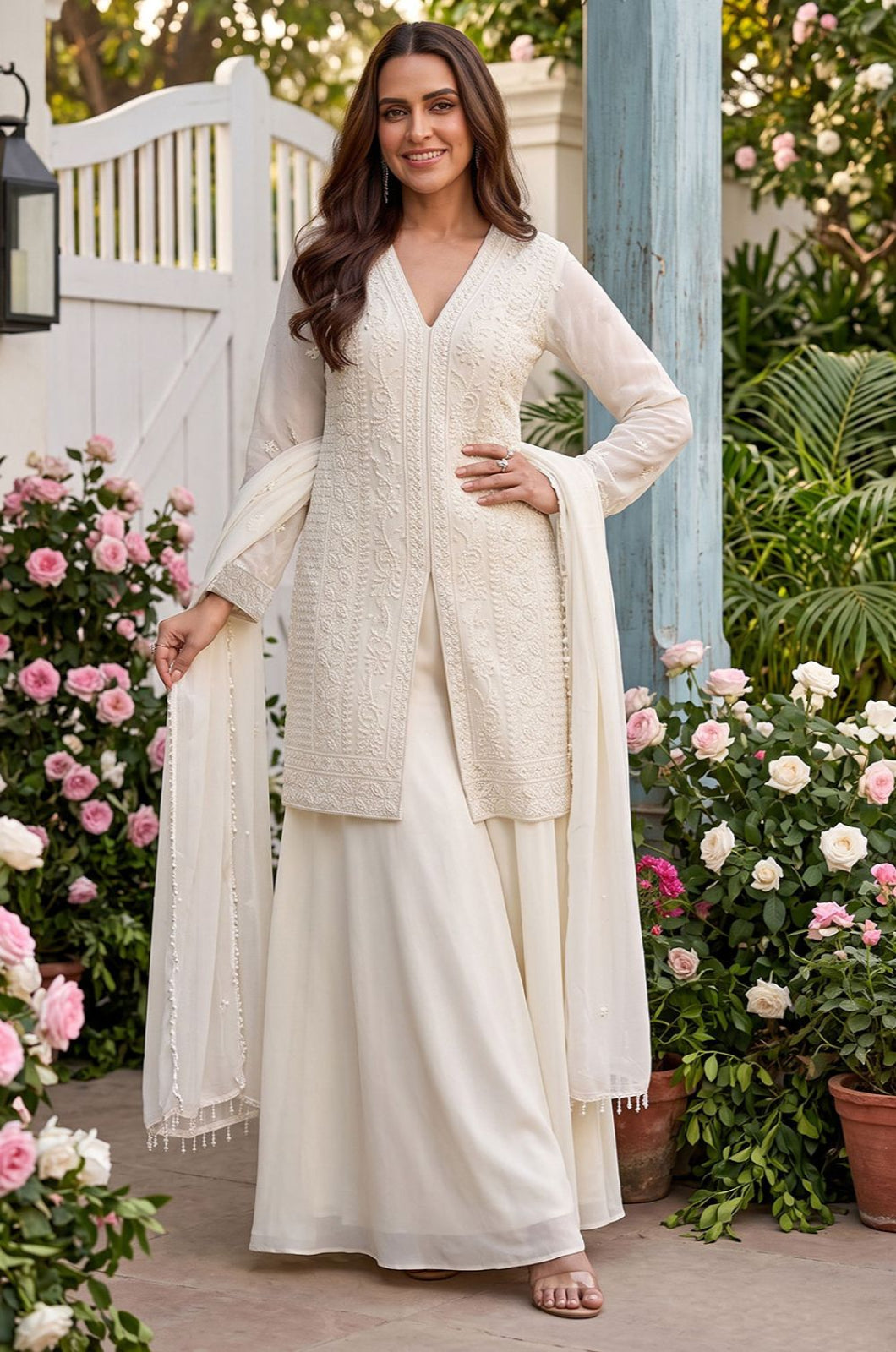 Off White Other Salwar Kameez - SFEDC32702R