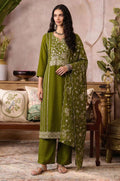 Green Organza Salwar Kameez - SFSA561904R