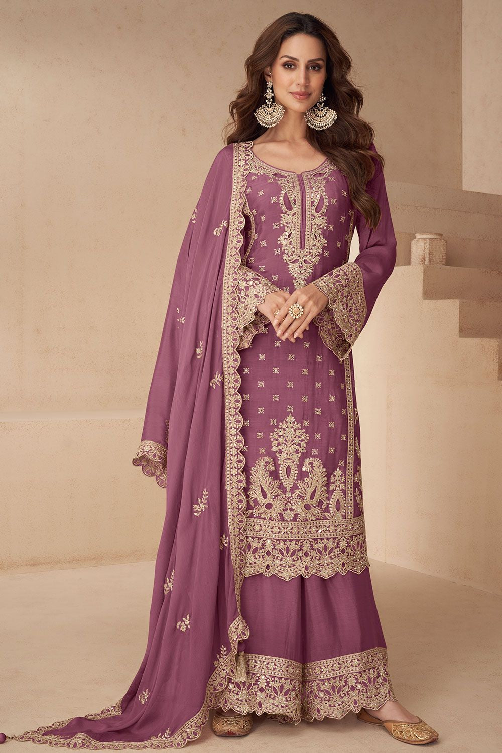 Pink Other Salwar Kameez - SFSMT49703R