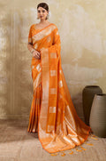 Orange Silk Sarees - SFAST20902