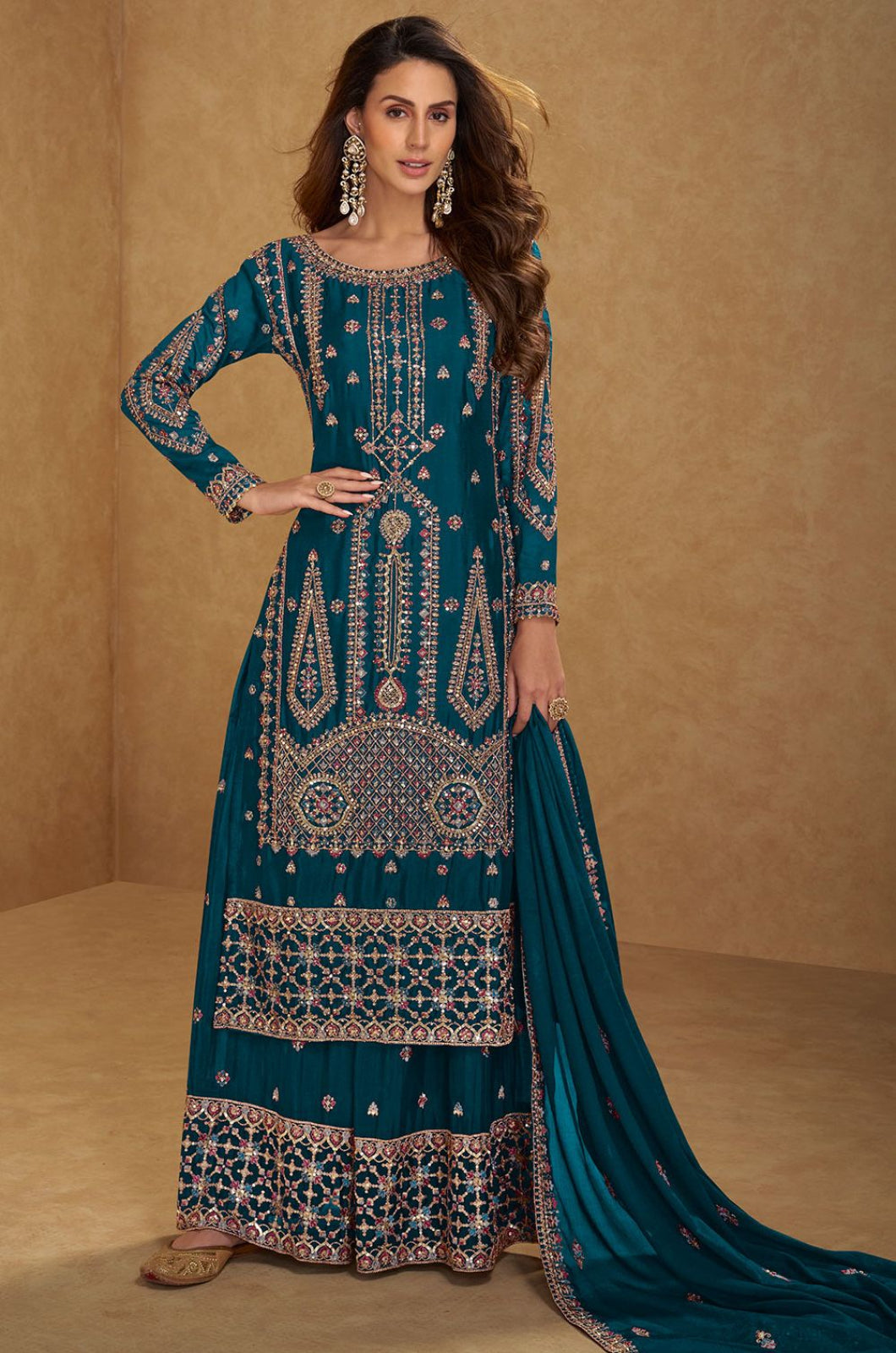 Blue Other Salwar Kameez - SFYS173302R