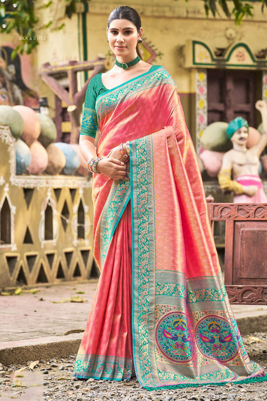 Pink Silk Sarees - SFSGM119204