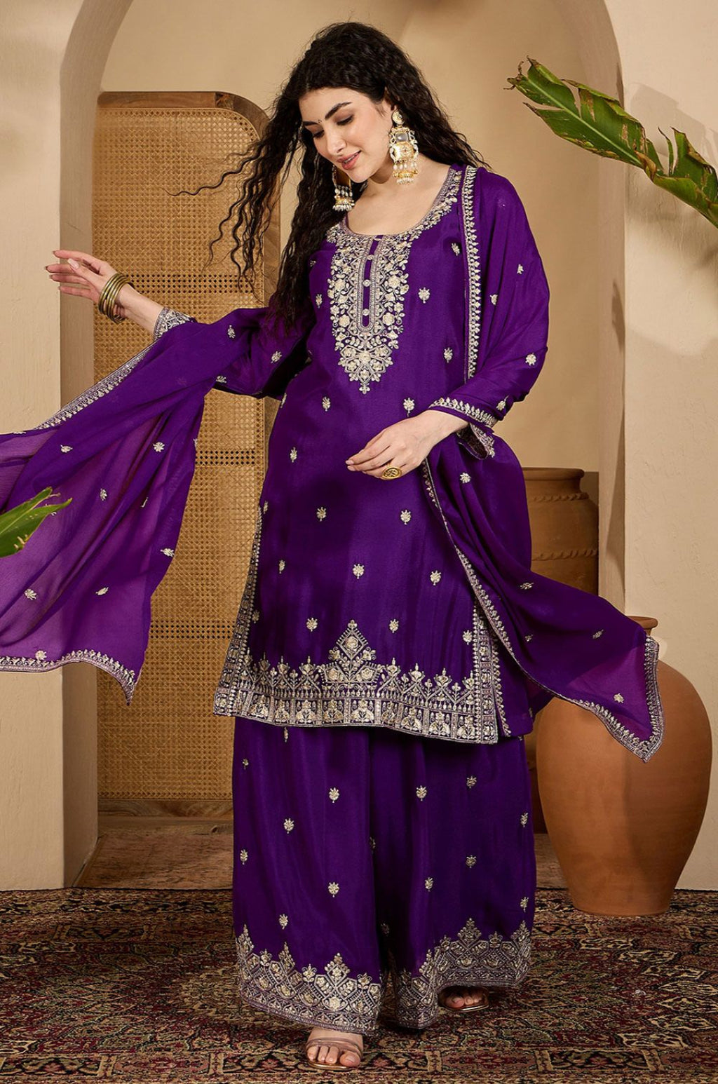 Purple Other Salwar Kameez - SFPRF279006R