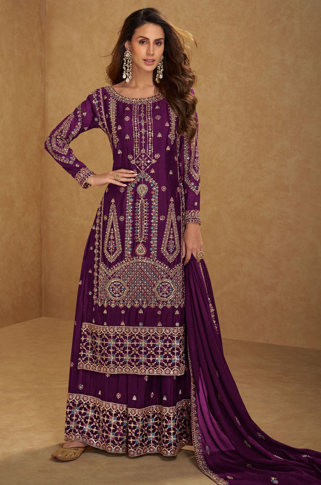 Purple Other Salwar Kameez - SFYS173301R