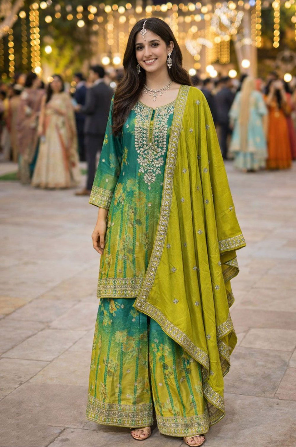 Green Other Salwar Kameez - SFSA565301R