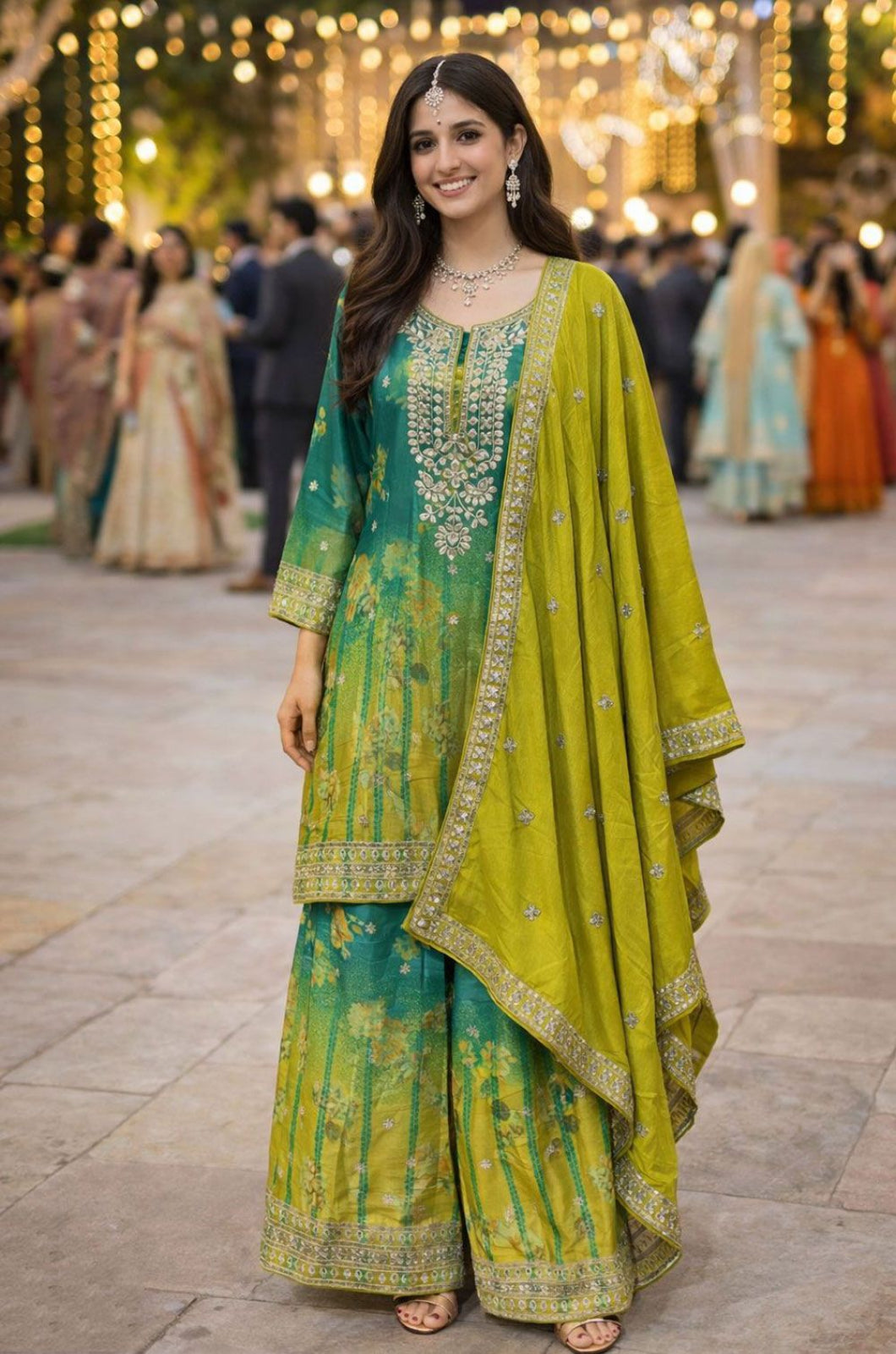 Green Other Salwar Kameez - SFSA565301R
