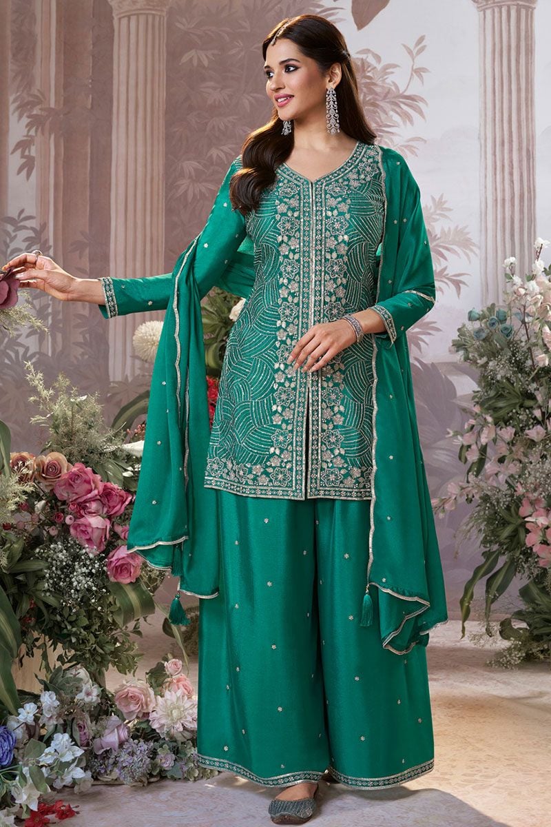 Green Other Salwar Kameez - SFVNF2104R