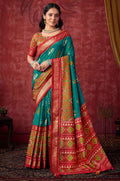 Green Patola Sarees - SFSA574705