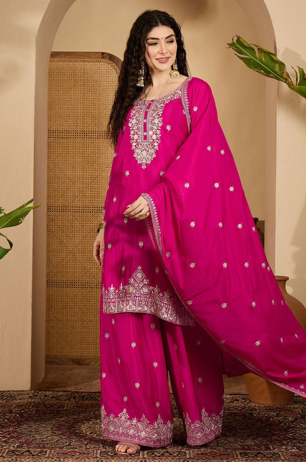 Rani Pink Other Salwar Kameez - SFPRF279005R