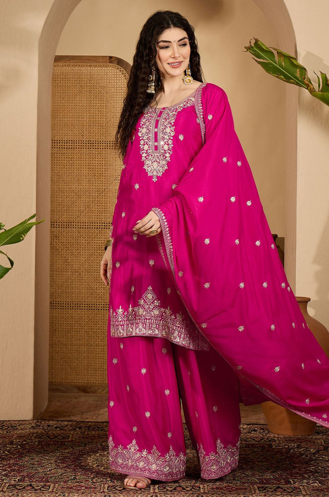 Rani Pink Other Salwar Kameez - SFPRF279005R