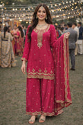 Rani Pink Viscose Salwar Kameez - SFSA562701R