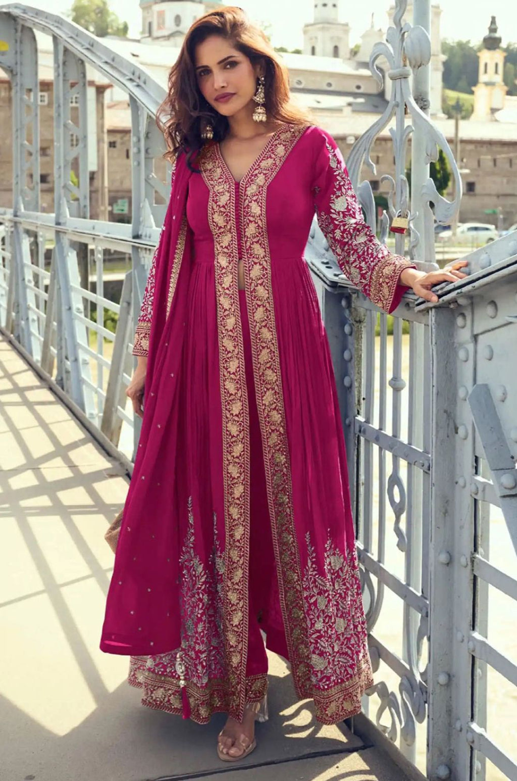 Pink Other Salwar Kameez - SFSMT57103R