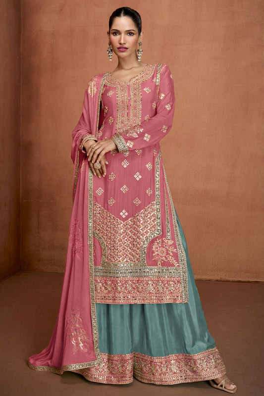 Pink Other Salwar Kameez - SFSMT49301R