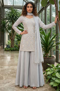 Silver Other Salwar Kameez - SFEDC31002