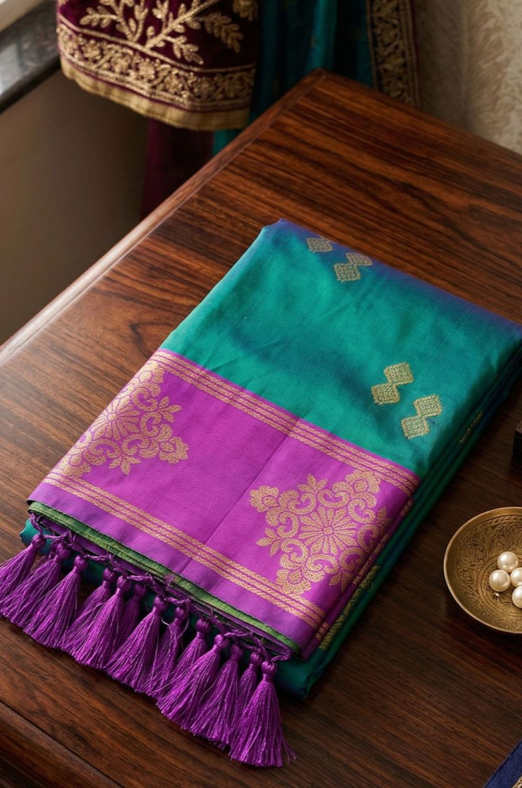 Firozi Silk Sarees - SFAST20802