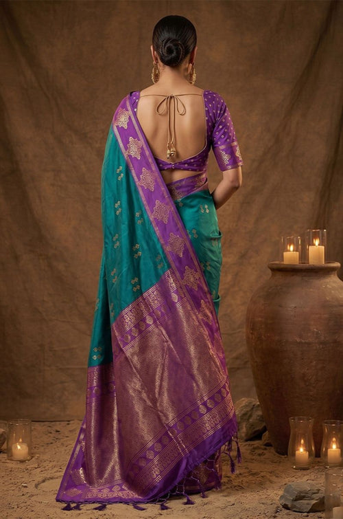 Firozi Silk Sarees - SFAST20802