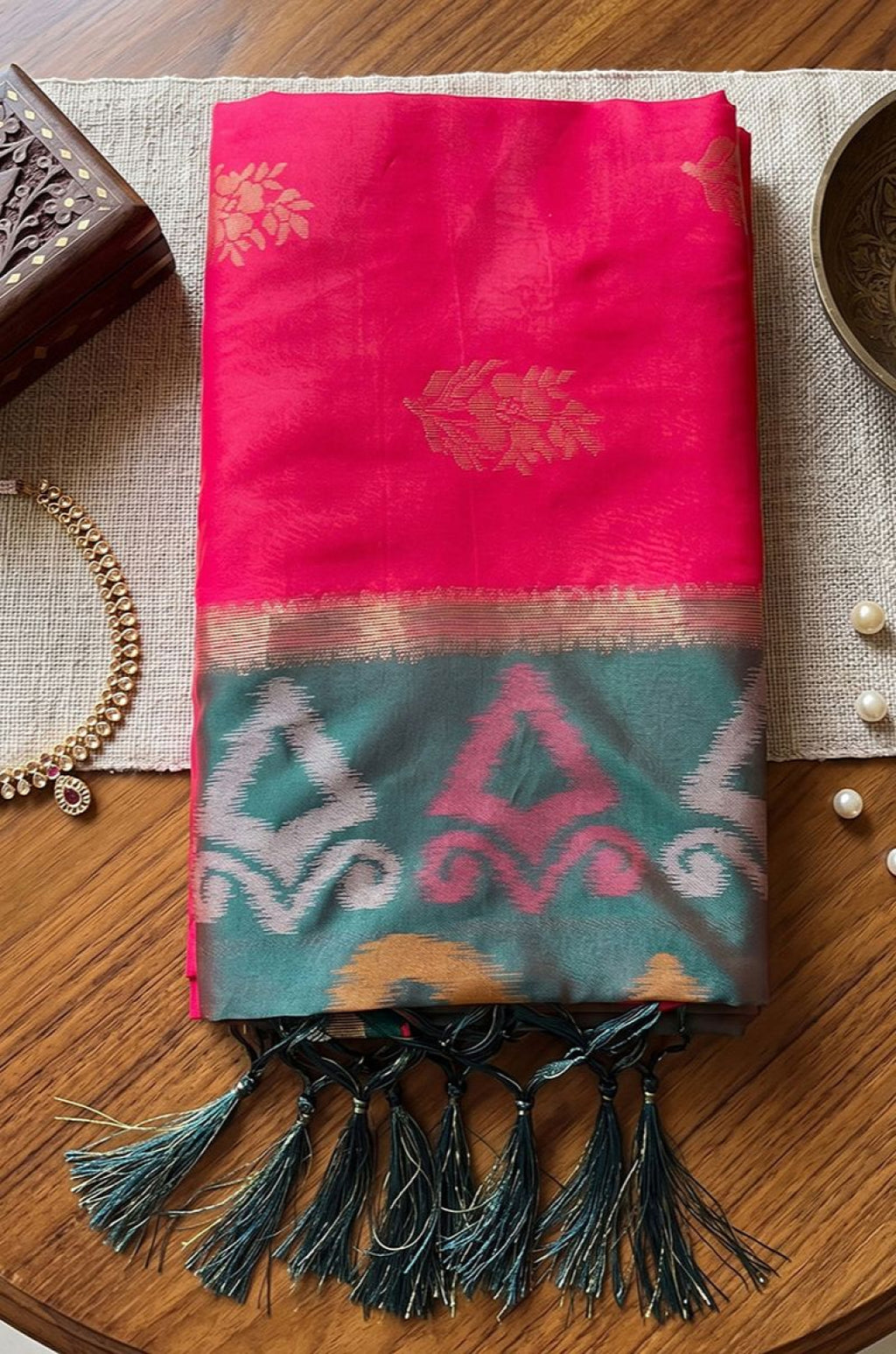 Pink Silk Sarees - SFAST22203