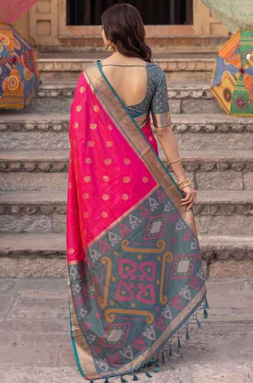 Pink Silk Sarees - SFAST22203