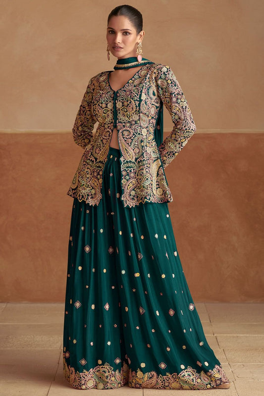 Green Other Salwar Kameez - SFSMT49402R