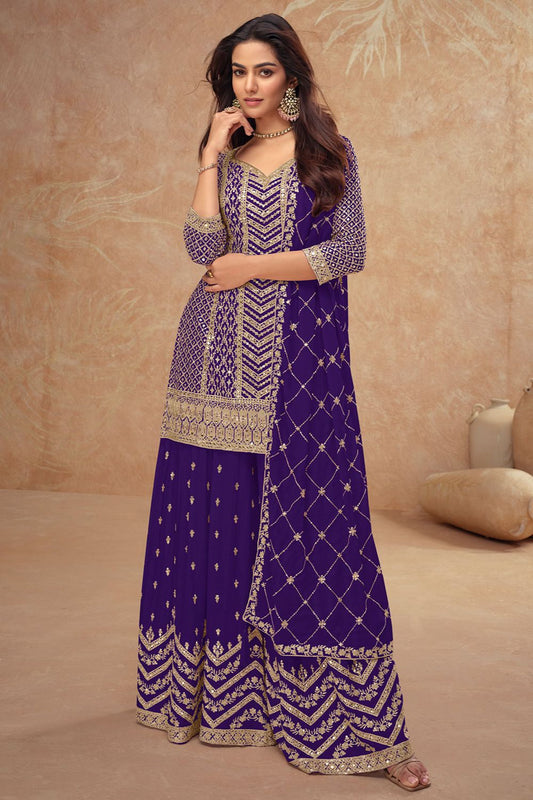 Purple Other Salwar Kameez - SFSMT50104R