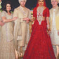 Royal Red Bridal Exclusive Silk Lehenga Chol SFIN092 - Siya Fashions