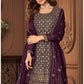 Bollywood Burgundy Wine Shamita Shetty Wedding Sharara Suit SFSA323304 - Siya Fashions