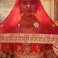 Red Heavy Bridal Wedding Lehenga Choli In Silk SFSJDN11503 - Siya Fashions