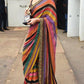 Alia Bhatt Multi Soft Silk Saree Banarasi SFBOL4532 - Siya Fashions