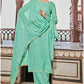 Aqua Turquoise Indian Wedding Palazzo Suit SFLLT39304 - Siya Fashions