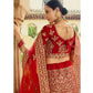 Bridal Designer Wedding Pure Velvet Red Color Lehenga Choli SYD21562 - Siya Fashions