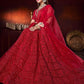 Bridal Red Lehenga Pearl Work With Zardozi Work SF2312YDS - Siya Fashions