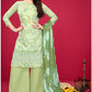 Buy Green Sangeet Indian Party Palazzo Suit SFSA282103 - Siya Fashions