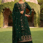 Designer Green Indian Sangeet Wedding Palazzo Suit SFSA326905 - Siya Fashions