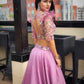 Designer Pink Stone Feathers Lehenga In Silk SF020221IN - Siya Fashions