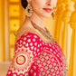 Ethnic Indian Bridal Pink Velvet Hand Work Lehenga Choli SFARY10503 - Siya Fashions