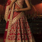 Exclusive Royal Bridal Lehenga Set In Red SIYA4009INS - Siya Fashions