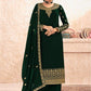 Green Sangeet Indian Palazzo Salwar Pant SFSA288303 - Siya Fashions