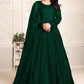 Green Sequined Net Designer Anarkali Suit SFDFS15102 - Siya Fashions