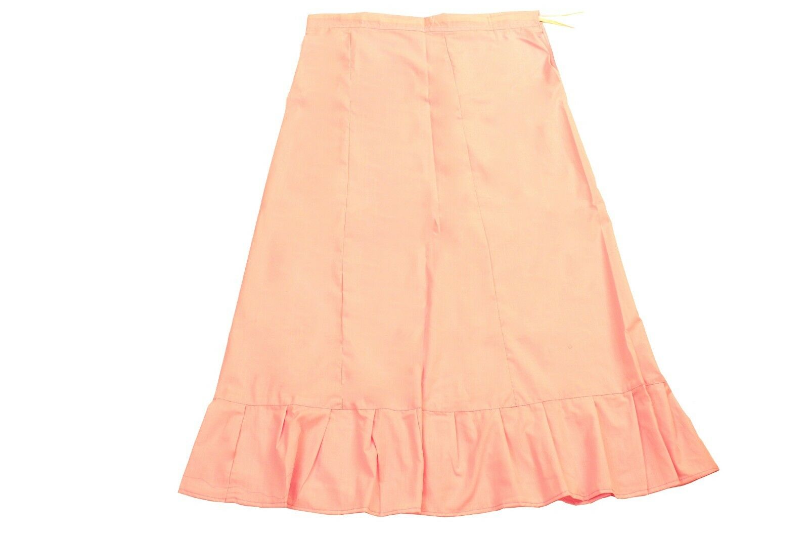 Peach Cotton Saree Inner Petticoat,  Shapewear, Skirts for Women SF4227 - Siya Fashions