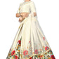 Pearl White Floral Festive Lehenga Choli SROY337101 - Siya Fashions