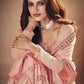 Pink Wedding Party Palazzo Georgette Suit SFYS70601 - Siya Fashions