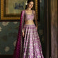 Pink Bridal Wedding Handwork In Silk SFINS456 - Siya Fashions