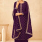 Purple Evening Indian Pakitani Palazzo Salwar Suit SFYS65605 - Siya Fashions