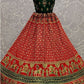 Red Wedding Silk Heavy Lehenga Choli Gotta Patti SFANJ1230 - Siya Fashions